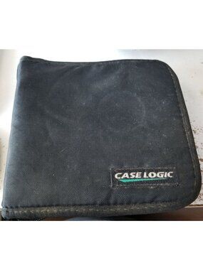 Case Logic 12-Capacity CD Visor This black nylon case is designed to fit on a ca
